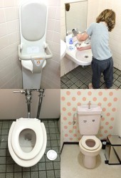 6 điều kỳ lạ bạn có thể thấy trong WC của Nhật