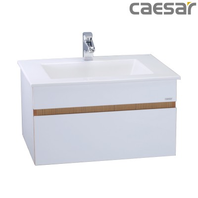 Chậu rửa Lavabo Caesar LF5030 + Tủ lavabo EH05030 DDV