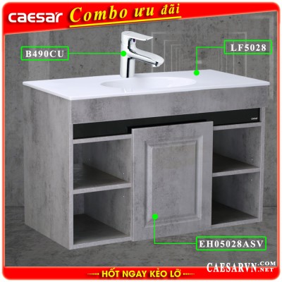 Combo khuyến mãi tủ lavabo Caesar T4